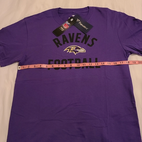 NWT Baltimore Ravens T-Shirt Youth XL by Fanatics - Picture 4 of 6